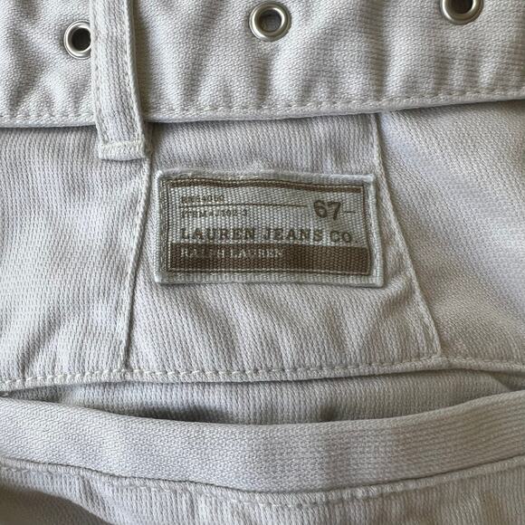 Lauren Jeans Co Ralph Lauren 67 Womens Sz 20W RN54050 Flat Front Belted Trouser - Picture 5 of 10